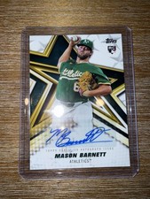 2026 Topps Series 1 - Baseball Stars Autographs Mason Barnett #BSA-MB (AU, RC)