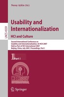 Usability And Internationalization. HCI And Culture Nuray Aykin