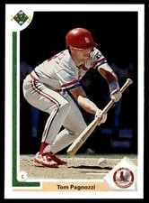 1991 Upper Deck Tom Pagnozzi St. Louis Cardinals #91
