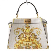 Item Made in Italy Fendi x Versace Collaboration 8BN244 Mini Peekaboo Leather 2
