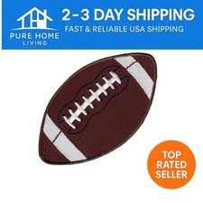 Charming Football Patch - Iron On/Sew On Embroidery for Stylish Clothing