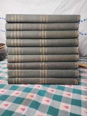 John Stoddard's Lectures LOT of 9 History Antique Travels Photos Hardcovers