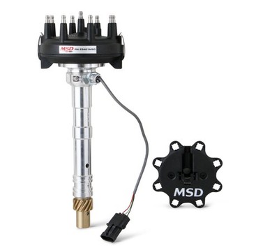 23401MSD Chevy Crank Trigger Distributor with adjustable Cam Sync Pick-up