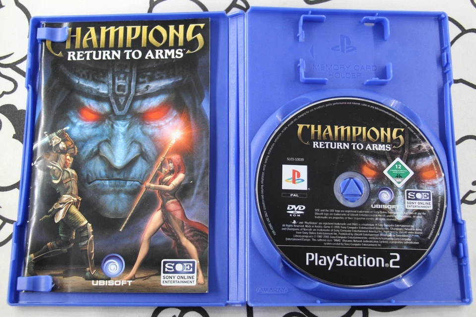 PLAY STATION 2 PS2 CHAMPIONS RETURN TO ARMS MUY BUEN ESTADO PAL ESPAÑA, foto 3 de 4