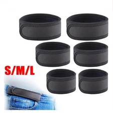2X Men Buckleless Buckle-Free Unisex Elastic Waist Belt Elastic Waistband S/M/L
