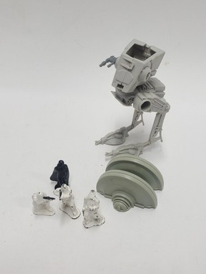 Vintage 1982 Star Wars Micro Collection Hoth Generator Attack Parts Figures ATST
