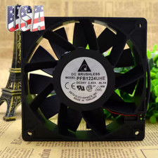 1PC Delta PFB1224UHE DC 24V 2.40A 12CM 12038 inverter cooling Fan high speed