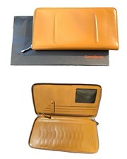 New Exclusive SAMSONITE BLACK LABEL BAYAMO Leather TRAVEL WALLET  +13 CC Tan