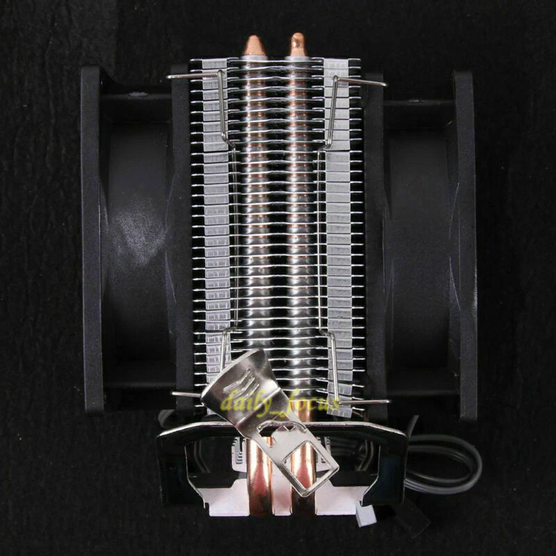 For DEEPCOOL FM1 FM2 AM2 AM3 AM4 mini double tubes blade Cooler Fan - Image 4 of 4