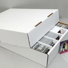 25 BCW 5000 Count Card Storage Boxes with Full Lid