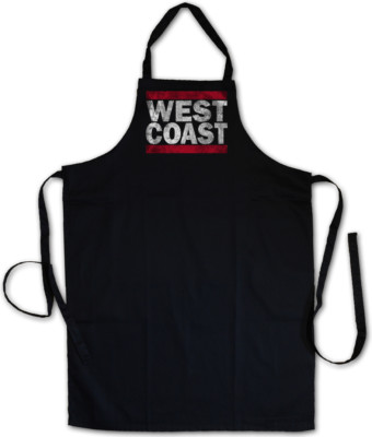 WEST COAST GRILLSCHÜRZE KOCHSCHÜRZE Run Fun DMC USA United States Band Side East