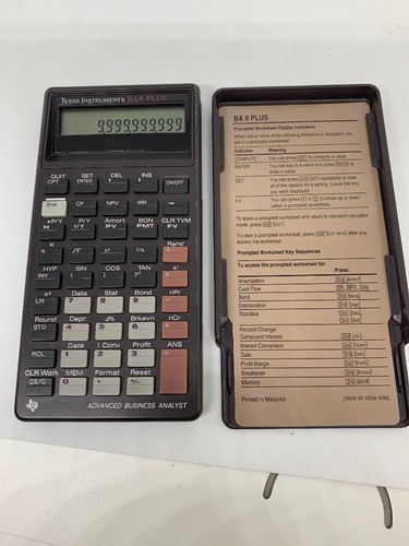 BAII Plus | Calculadora | Interés