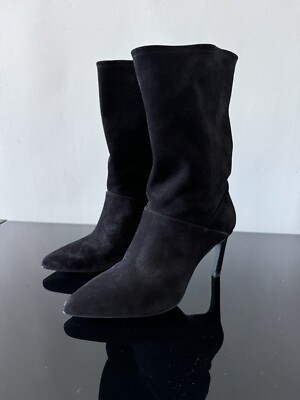 Allsaints Orlana Suede Heel Boots - Size US 8 - EU 38￼
