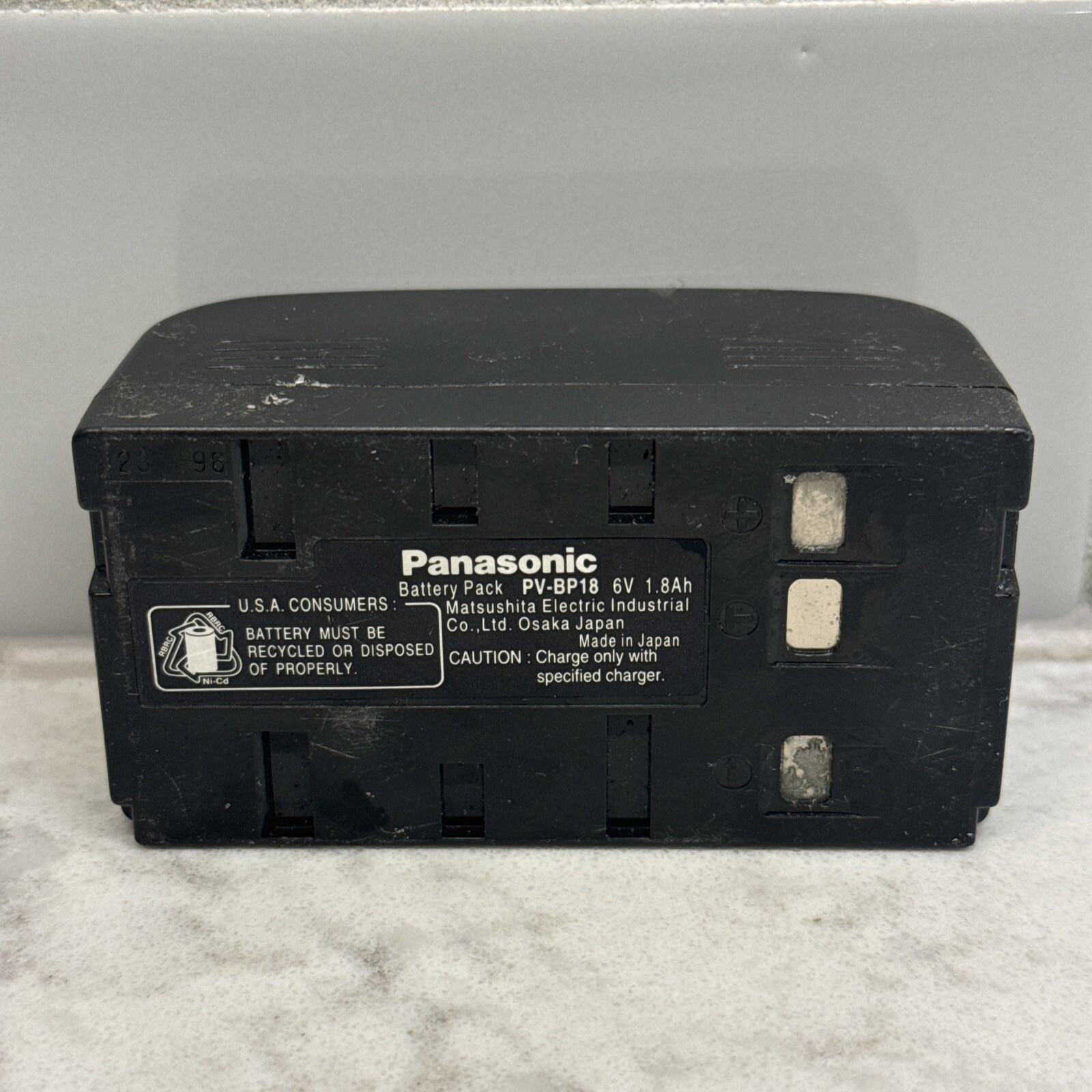 Genuine OEM Panasonic PVBP18 Battery Pack for Camcorder UNTESTED eBay