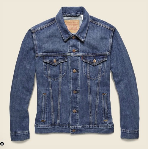 Levi's Denim Trucker Jacke X Stag Provisions "Lucky As F*ck" Ft. Lonesome Large - Bild 2 von 12