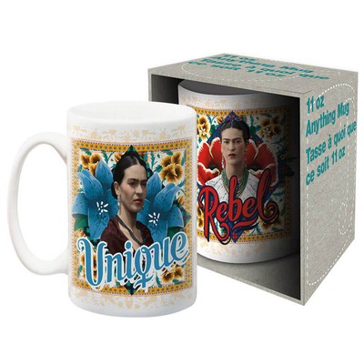 Tapis De Souris Frida Kahlo - Licence Officielle - 250x300mm - Design Floral Artistique - Bureau, Gaming, PC - 2