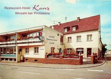 WINZELN GERMANY HOTEL KUNZ WINZEIN BEI PIRMASENS AUF DEUTSCH- EE-130