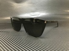 SAINT LAURENT SL431 SLIM 001 Black Rectangle 57 mm Men's Sunglasses