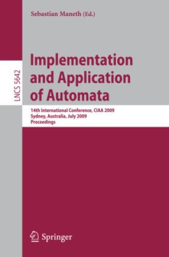 Thumbnail - Implementation And Application Of Automata 14th International