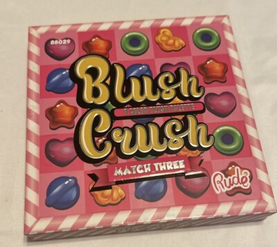 Blush Crush 9 Color Blush Palette - Match Three by Rude Cosmetics - 0.67oz