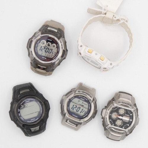 Lot of 5 Casio G-Shock Baby-G Wave Ceptor Digital Quartz Wristwatches