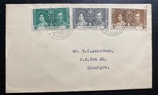 1937 Nyasaland King George VI Coronation First Day Cover KG6 To Blantyre