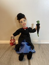 Disney Store Mary Poppins Bean Bag Plush Rag Doll 11  