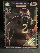 2021 Pro Set Metal 1989 Variation #61 Marvin Wilson - Ebony /30