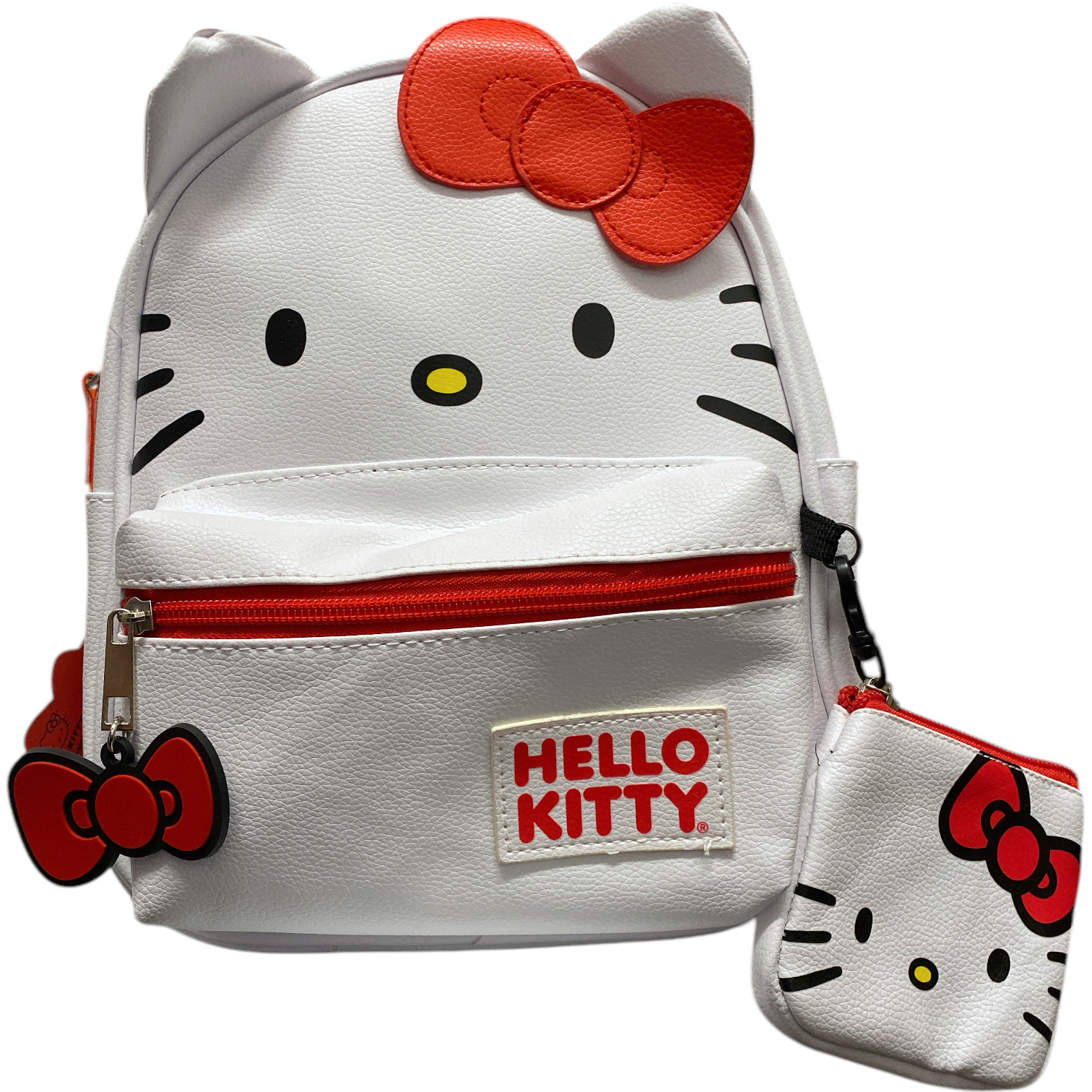 Мини-рюкзак Hello Kitty с портмоне в тон и регулируемыми лямками 9290₽