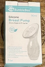 BumbleBee Silicone Manual Breast Pump Portable Set 90ml "Heart Stopper"