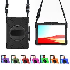 Shockproof Hand Shoulder Strap Case Cover for Microsoft Surface Pro X 2019-2021
