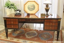 SCRIVANIA DA UFFICIO ANNI 50 IN PALISSANDRO SCRITTOIO MINISTERIALE META 900