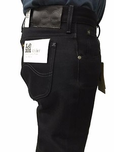 lee 101 black selvedge