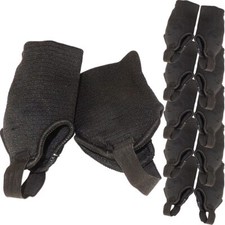 Knöchelschutz Knöchelschoner Schoner Knöchel elastisch schwarz 5 Paar - 10 Stück