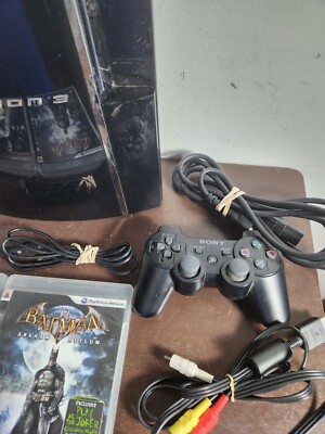 Sony PlayStation 3 80GB Backwards Compatible Black Console Sony PlayStation 3 80GB Backwards Compatible Black Console