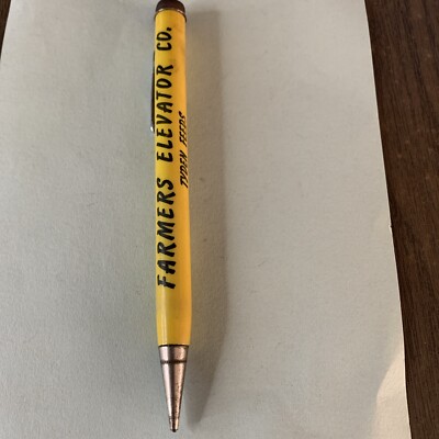 Vtg Farmers Elevator Co. - Tyden Feeds - Marcus, IA - Ad Mechanical Pencil