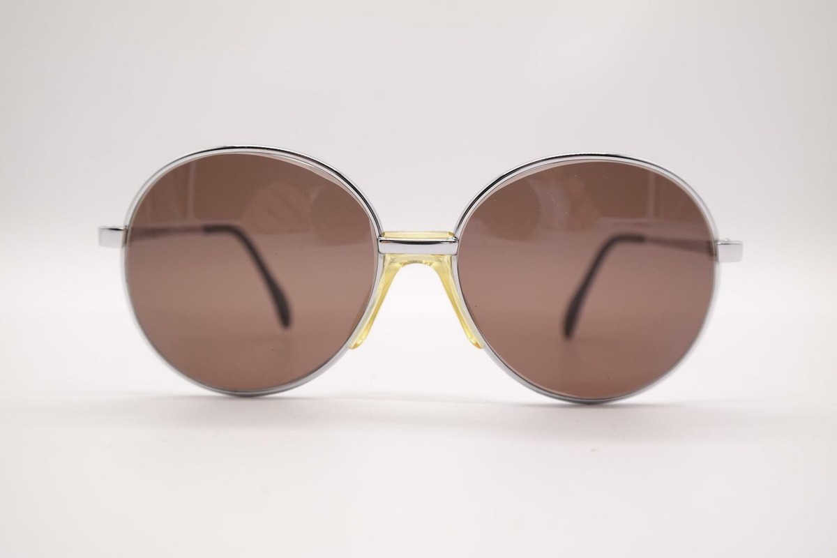 Vintage Menrad 422-200 Silber oval Sonnenbrille sunglasses Brille