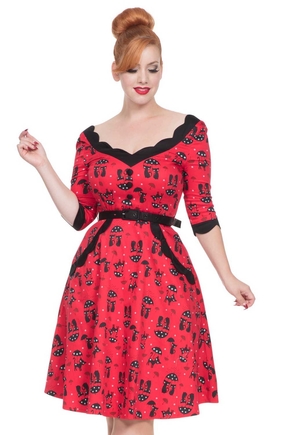 VOODOO VIXEN RETRO PIN UP 50s KATNIS 