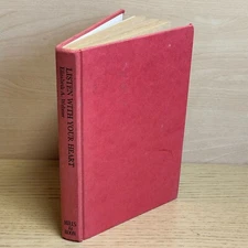 Elizabeth A Webster LISTEN WITH YOUR HEART hb 1983 first edition Mills & Boon