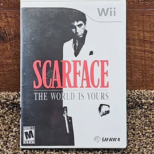 Scarface: The World is Yours (Nintendo Wii, 2007) Complete