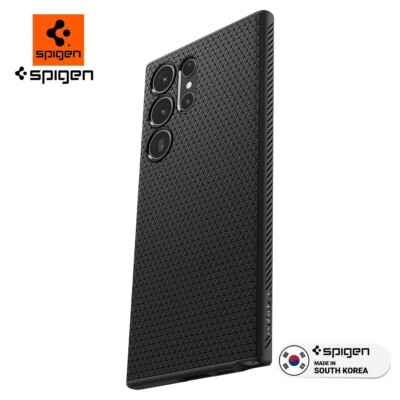 Handyhülle Spigen für Samsung Galaxy S23 Ultra Schutzhülle Case Anti Kratz Matt