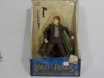 #ad #ad A1026 Lord of the Rings The Return of the King Deluxe Poseable Sam Gamgee Figure $14.39