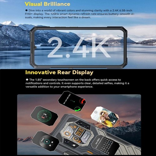 CUBOT KINGKONG X 5G Rugged Smartphone 32GB+256GB 10200mAh Android14 100MP Camera - Picture 12 of 20
