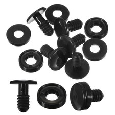 15mm Doll Joints, 5Set Plastic Removable Animal Joints Parts, Black
