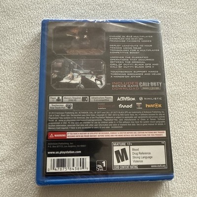 MINTY Call of Duty Black Ops Declassified Playstation PS Vita