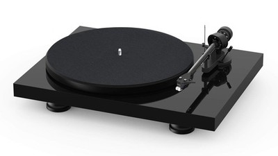 Turntable Debut Carbon EVO Black Pro Ject Sumiko Rainier Cartridge