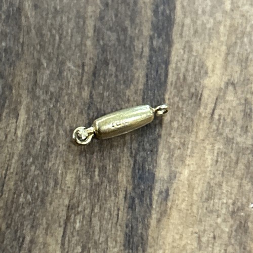 Vintage 10k Gold Necklace/ Bracelet Jewelry Making Clasp .21 Grams