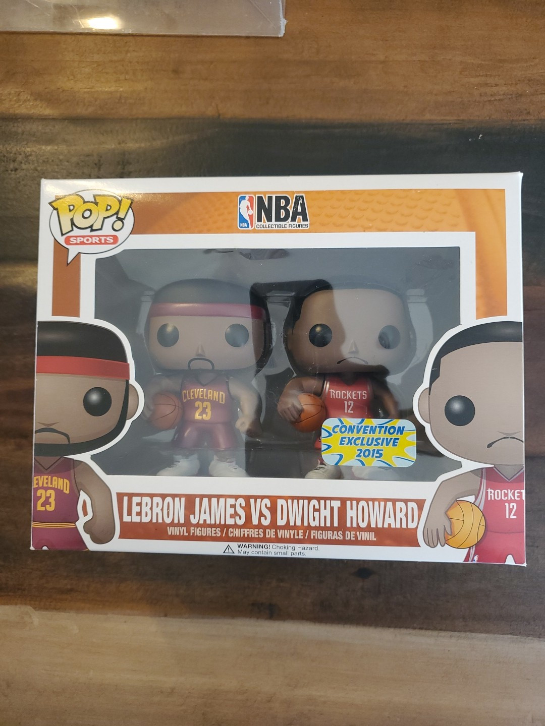 Funko Pop Lebron James &Amp; Dwight Howard 2Pk ¡Muy Muy Raro! 1/500 Piezas L.e.