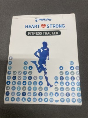 Heart Strong Bluetooth Fitness Tracker by My Online Fitness, NEW - Open Box
