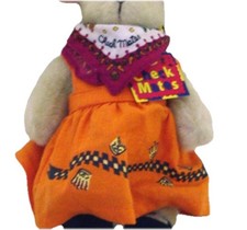 Muffy VanderBear Collection Check Mates Orange Outfit 1995 Hoppy VanderHare New